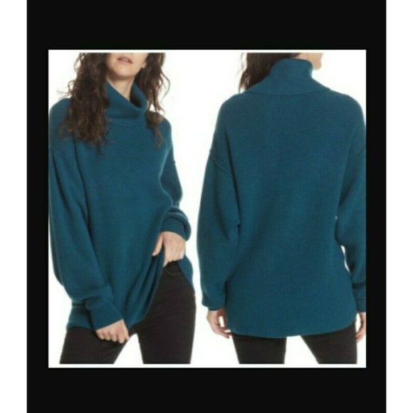 FREE PEOPLE Softly Structured Chunky Turtleneck - Picture 1 of 8